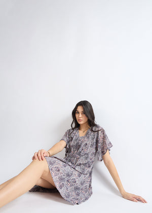 All Yours Lead Grey Ethnic Fusion Mini Sitting