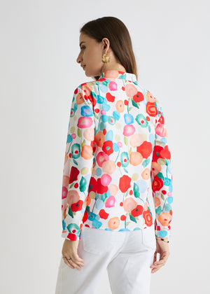 All Yours Multicolor Floral Regular Printed Shirt Back