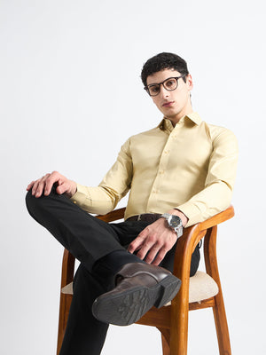 All Yours Star Dust Twill Stretch Cotton Shirt Sitting