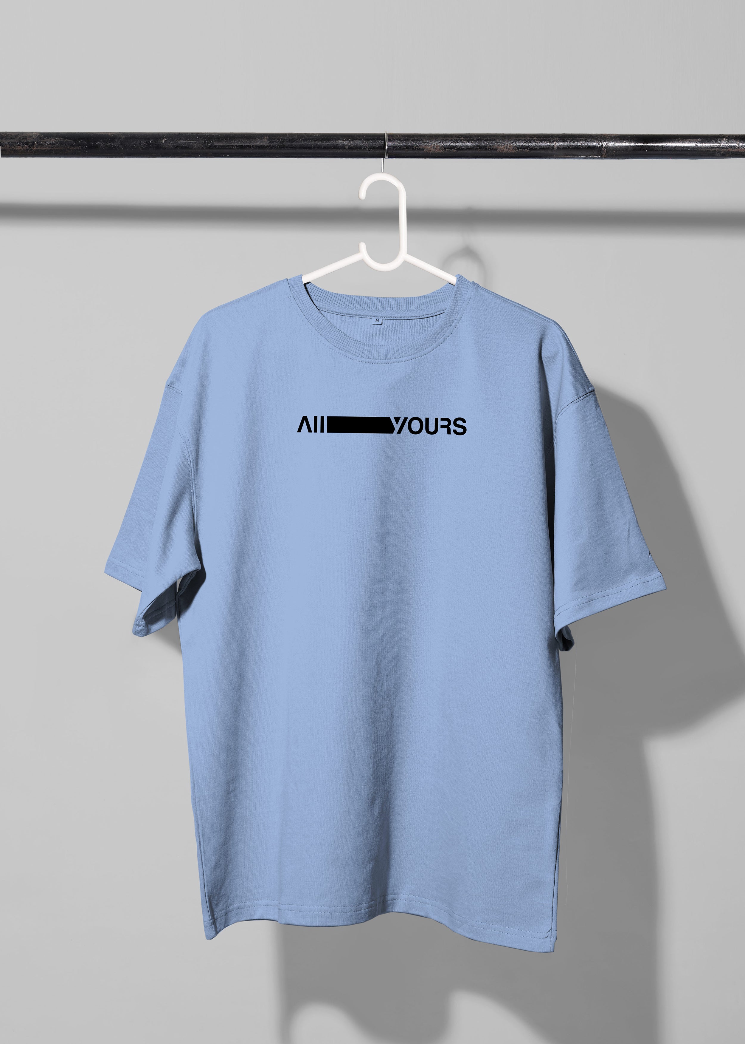 All Yours Windsurfer Oversized T-shirt with Astronaut Graphic Front New