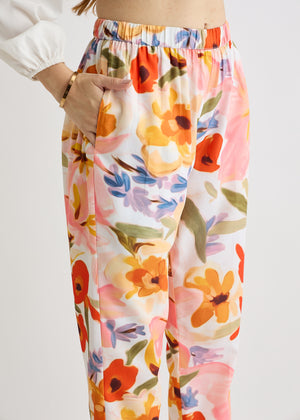 All Yours Multicolor Floral Print Trouser Bottom